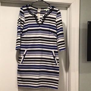 Jade striped dress